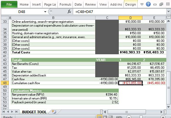 Website Budget Tracker Template For Excel Pertaining To Business Plan Template For App Development