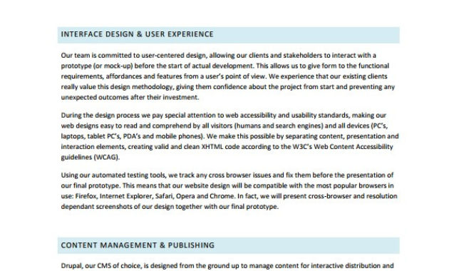 Website Redesign Proposal Template Williamsonga With Regard To Website Design Proposal Template