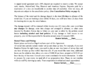 Wedding Venue Contract Template Fill Online Printable Regarding Wedding Venue Business Plan Template