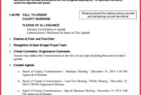 Weekly Meeting Agenda Template 9 Samples Formats In Inside Awesome Consent Agenda Template
