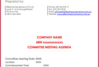 Weekly Meeting Agenda Template 9 Samples Formats In Pertaining To Weekly Meeting Agenda Template