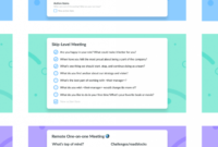 Weekly One On One Meeting Agenda Template Within Amazing 1 On 1 Meeting Template