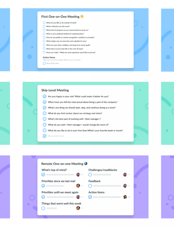 Weekly One On One Meeting Agenda Template Within Amazing 1 On 1 Meeting Template