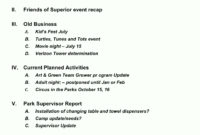 Weekly Staff Meeting Agenda Template Templatesz234 Pertaining To Quality Pre Construction Meeting Agenda Template