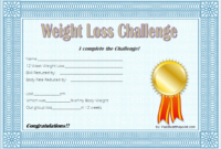 Weight Loss Certificate Template Free 8 New Designs Intended For Free Bake Off Certificate Templates