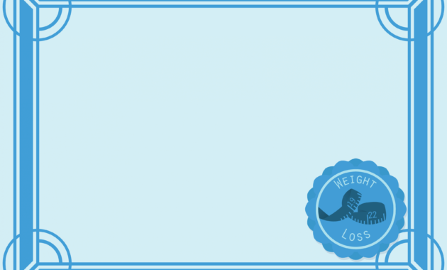 Weight Loss Certificate Template The Hidden Agenda Of Regarding Awesome Weight Loss Certificate Template Free