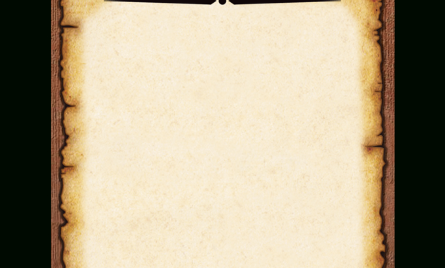 Western Wanted Poster Chart Tcr7725 Teacher Created Throughout Transparent Business Cards Template