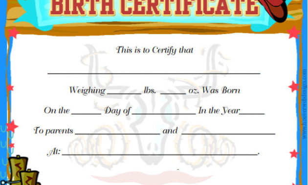 What You Should Know About A Colorado Birth Certificate With Regard To Cute Birth Certificate Template