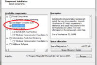 Which Components Should Install Developer To Enabled With Regard To Business Intelligence Templates For Visual Studio 2010