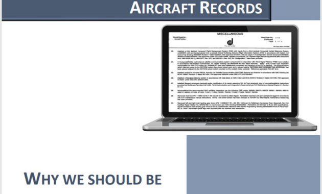 Why We Should Be Scanning Aircraft Logbooks Now Business Pertaining To Amazing Aircraft Log Book Template
