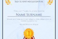 Winner Certificate With Seal Download Free Vectors Within 10 Certificate Of Championship Template Designs Free