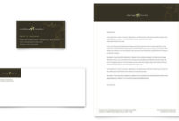 Women'S Clothing Store Business Card Letterhead Template Throughout Clothing Store Business Plan Template Free