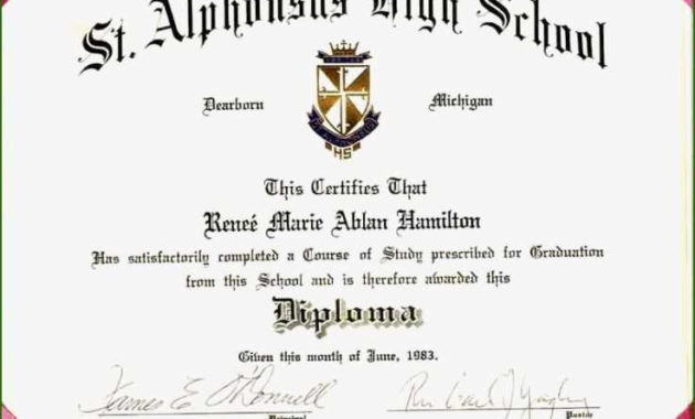 Wondrous Printable Fake Ged Certificate For Free Last High With Regard To Awesome Ged Certificate Template