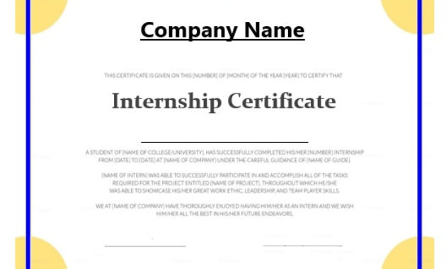 Work Experience Certificate Templates Best Samples Inside Amazing Template Of Experience Certificate