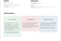 Xtensio How To Create A Meeting Agenda With Regard To Printable Stand Up Meeting Minutes Template