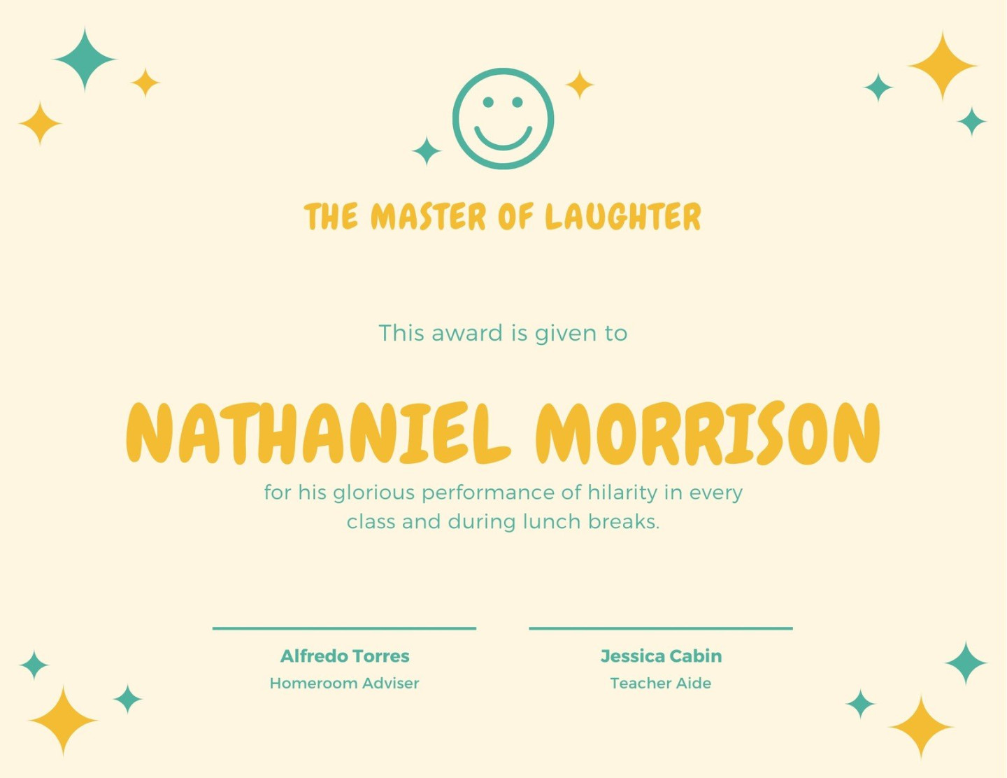 Free custom printable funny certificate templates Canva Free custom printable funny certificate templates Canva