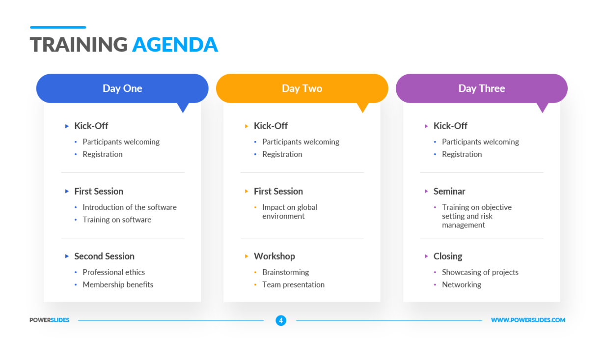 Training Agenda Template + Training Agenda Slides Training Agenda Template + Training Agenda Slides