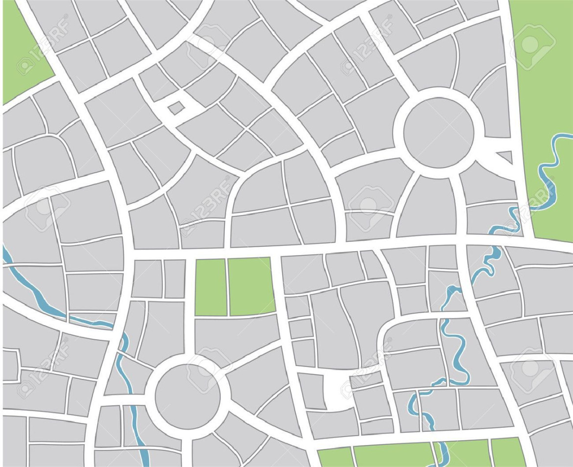 Blank City Map Template Blank City Map Template
