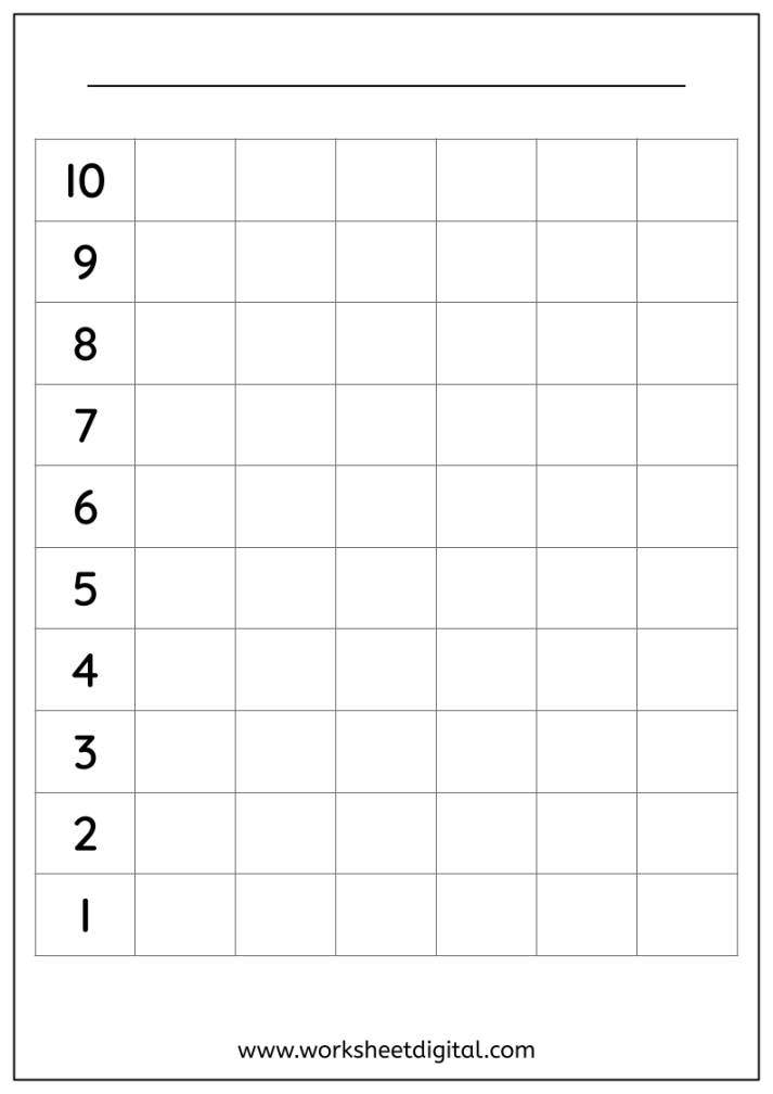 Blank Graph Template - Worksheet Digital Blank Graph Template - Worksheet Digital
