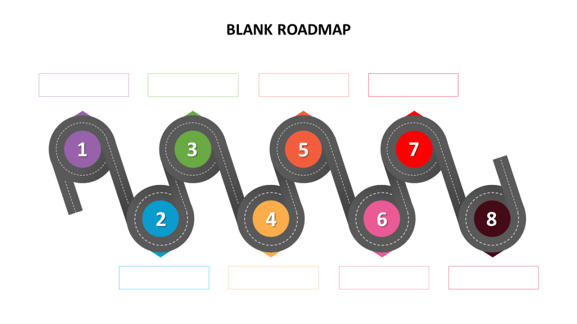 Blank Roadmap PowerPoint Template and Google Slides Blank Roadmap PowerPoint Template and Google Slides
