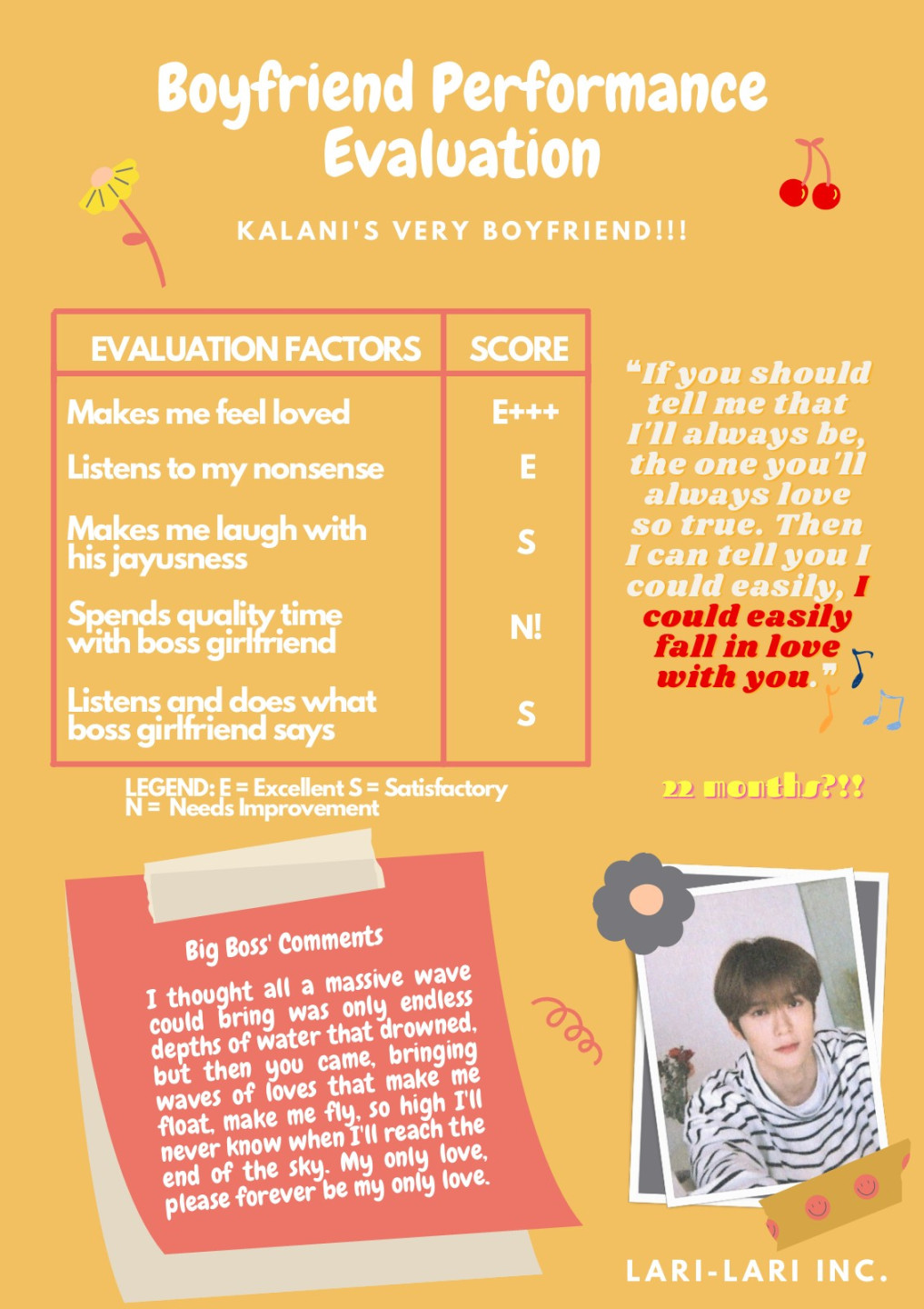 Boyfriend Report Card - Flipbook by K  FlipHTML