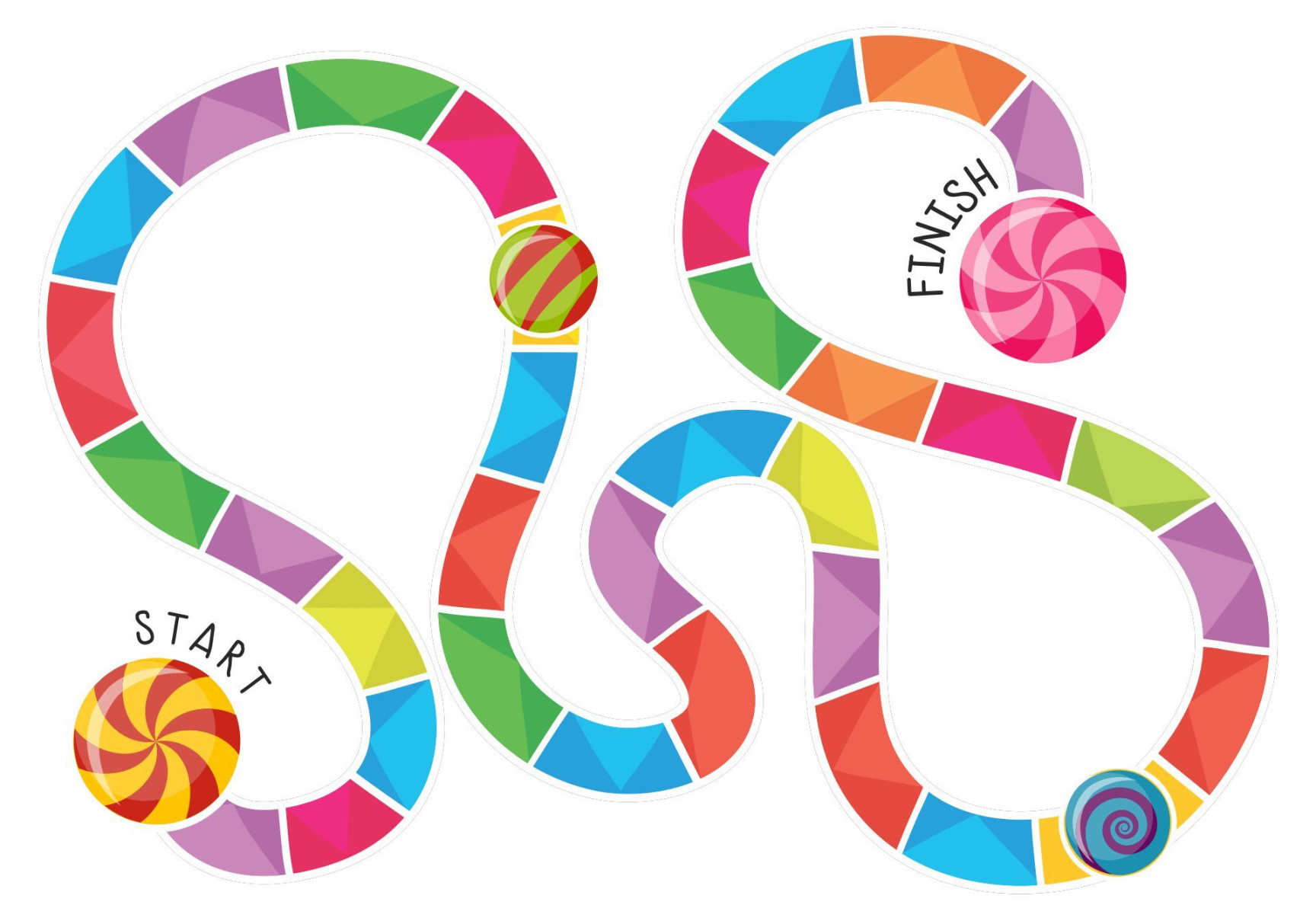 Candyland Board Game - Free PDF Printables Printablee Candyland Board Game - Free PDF Printables Printablee