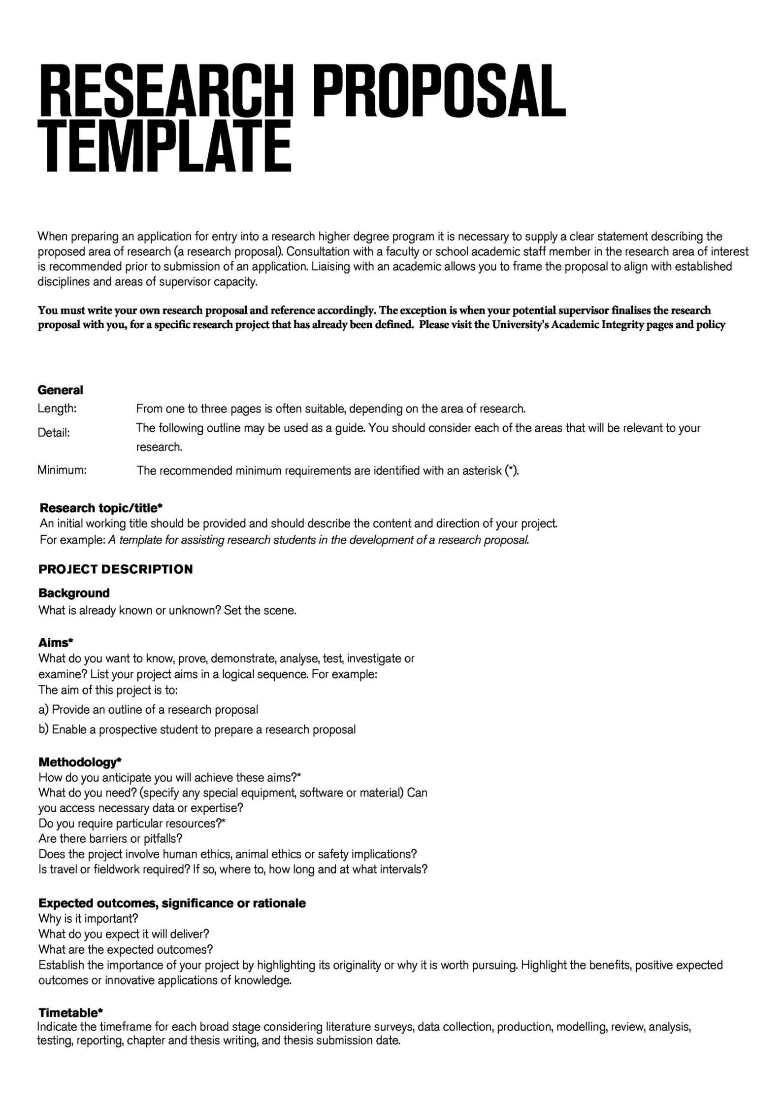 Choose from Research Proposal Templates & Examples Choose from Research Proposal Templates & Examples