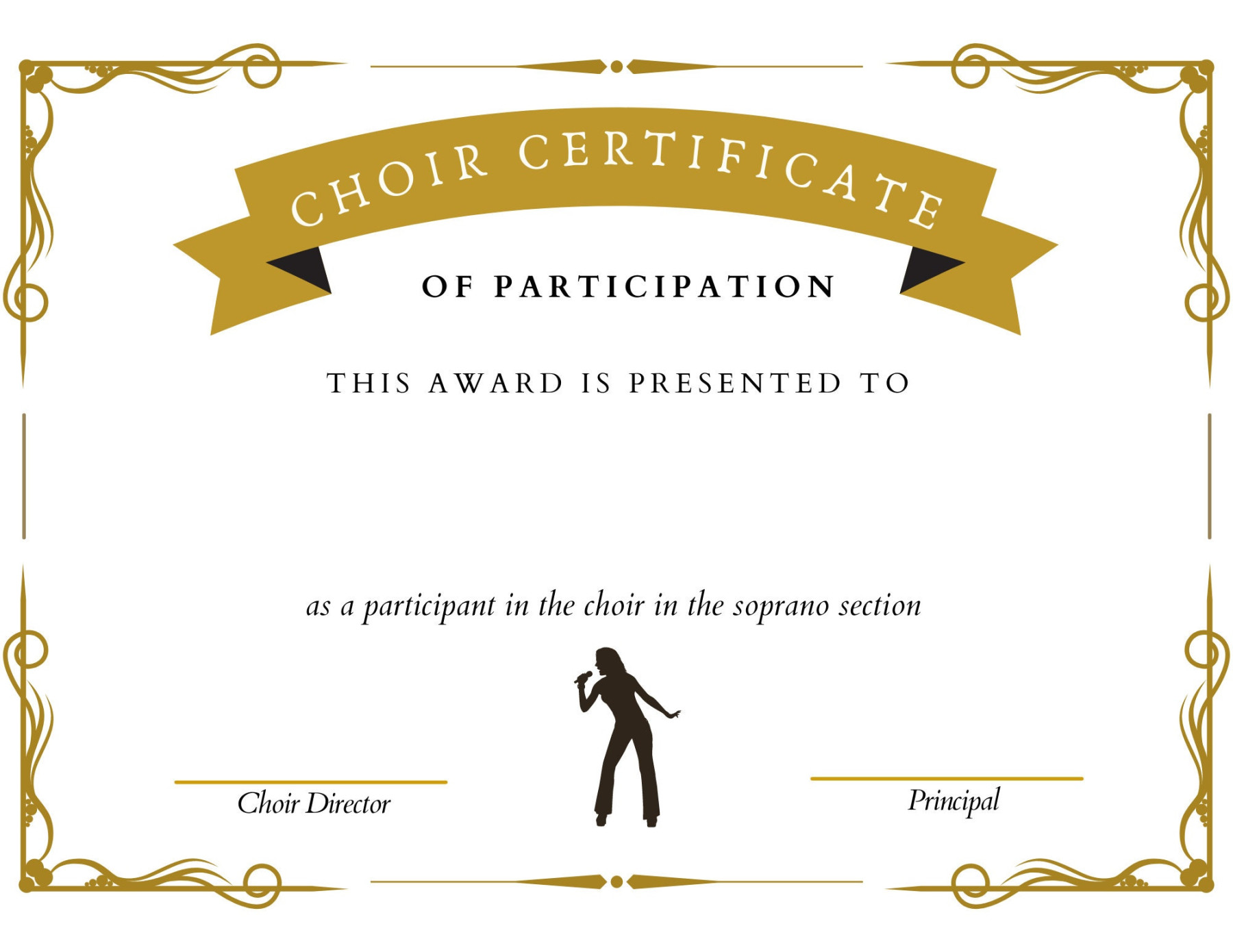 Chorus Editable Certificate Mega Pack- Certificates: Soprano Chorus Editable Certificate Mega Pack- Certificates: Soprano