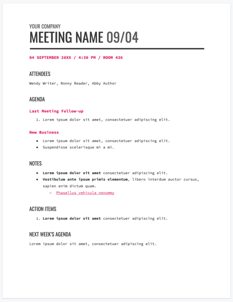 Copy These 👉 Meeting Agenda Template Google Docs Copy These 👉 Meeting Agenda Template Google Docs