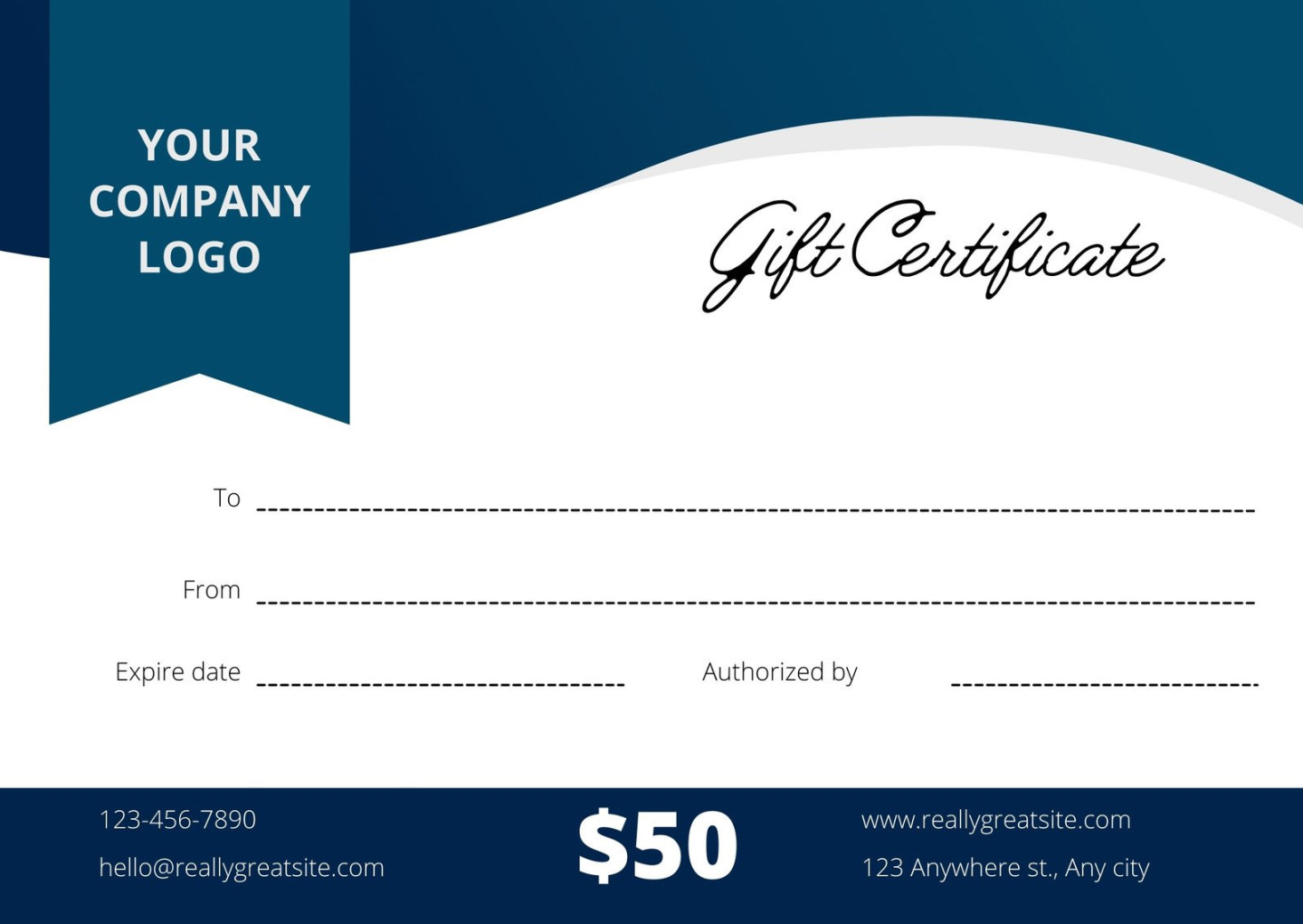 Custom Gift Certificates - Printable Gift Cards Canva Custom Gift Certificates - Printable Gift Cards Canva