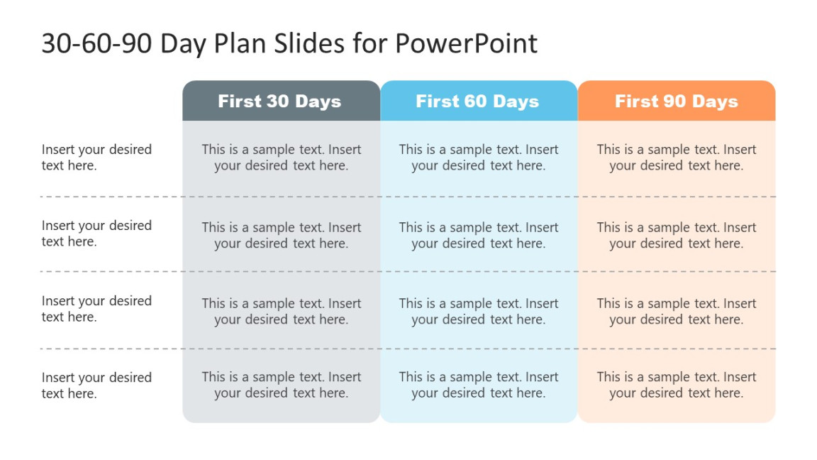 -- Day Plan Slides for PowerPoint -- Day Plan Slides for PowerPoint