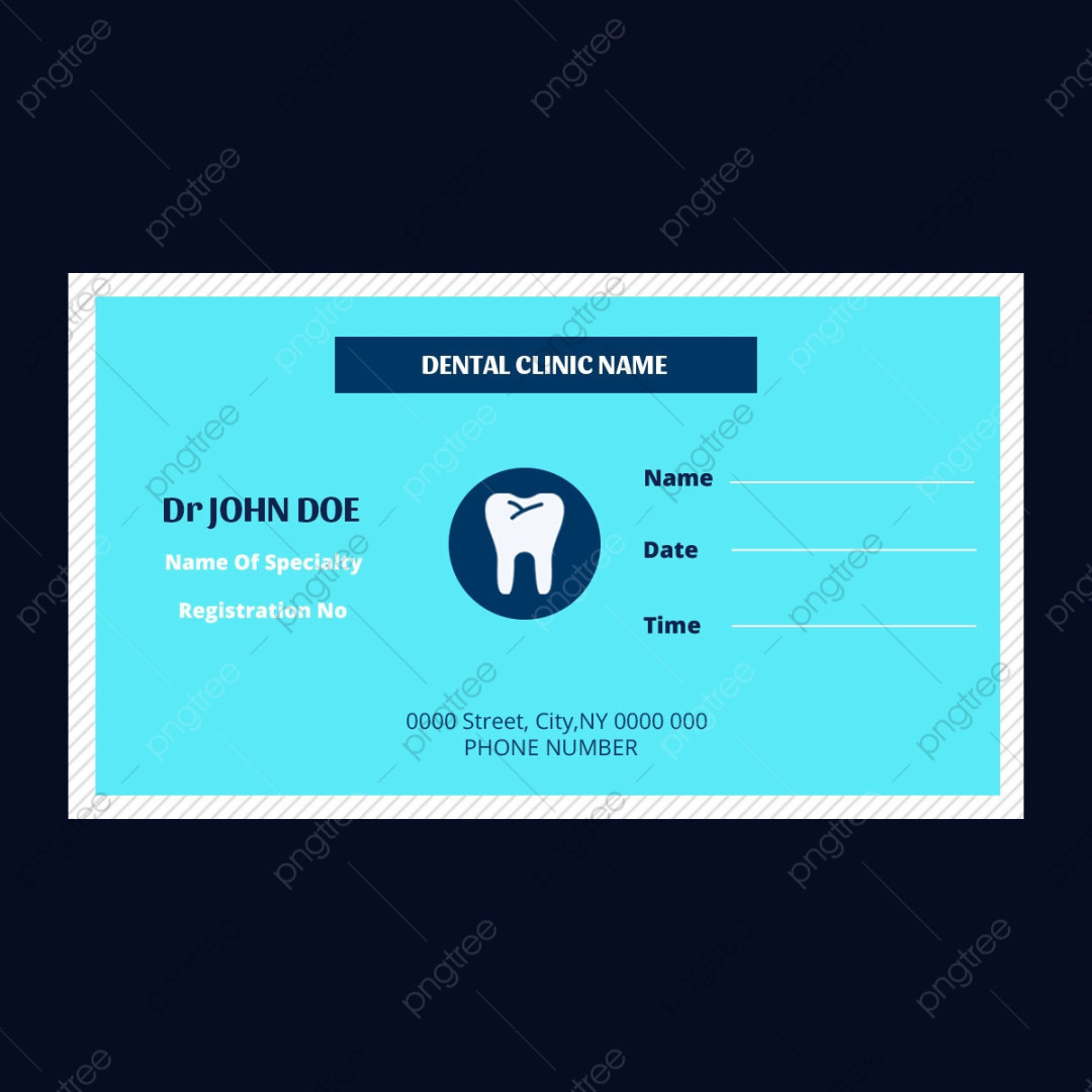 Dentist Doctor Appointment Card Template Template Download on Pngtree Dentist Doctor Appointment Card Template Template Download on Pngtree