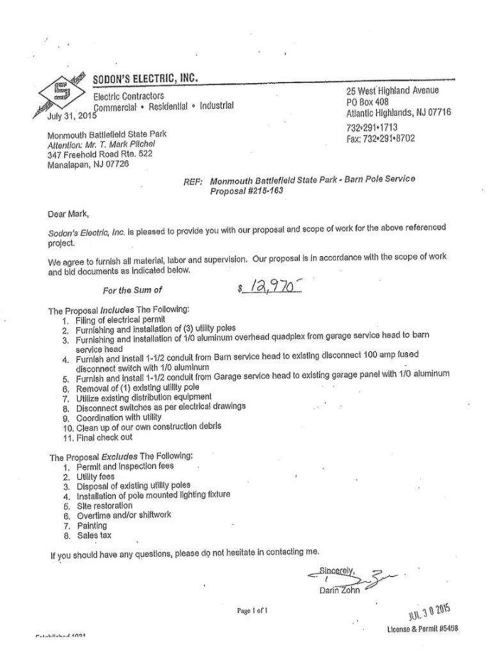 + Electrical Proposal Templates - PDF, Word, Apple Pages