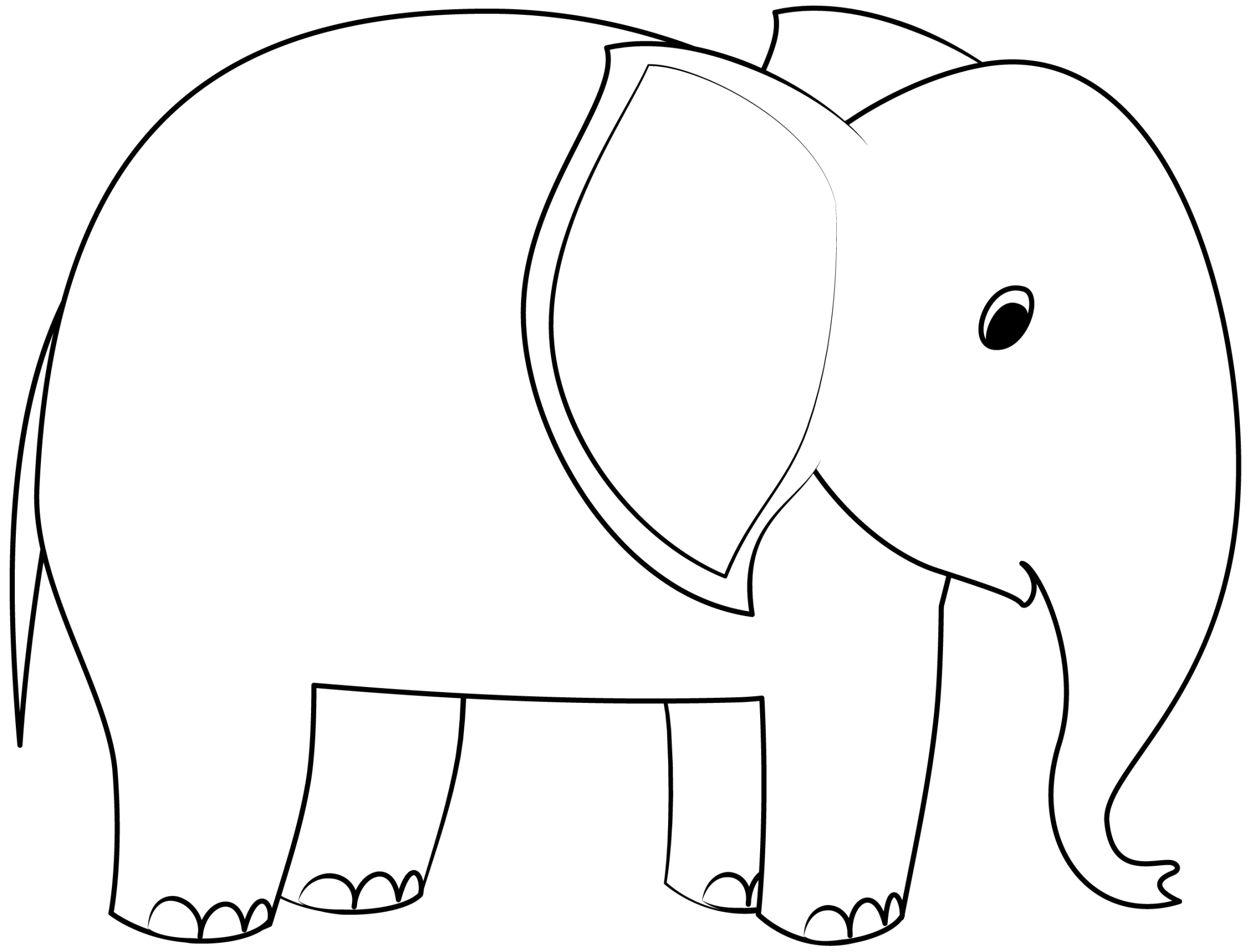 Elephant Printable Template Free Printable Papercraft Templates Elephant Printable Template Free Printable Papercraft Templates