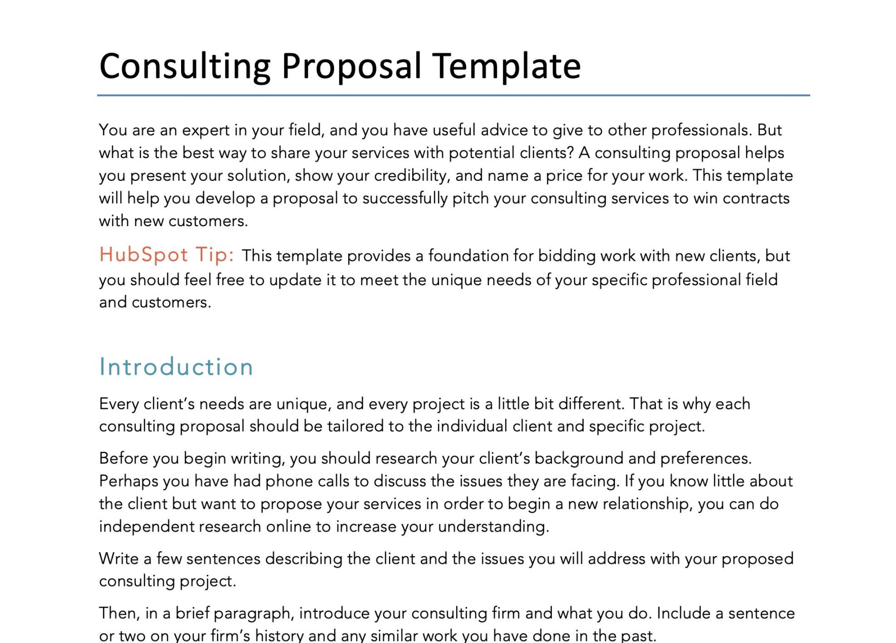 Free and Downloadable Project Proposal Templates