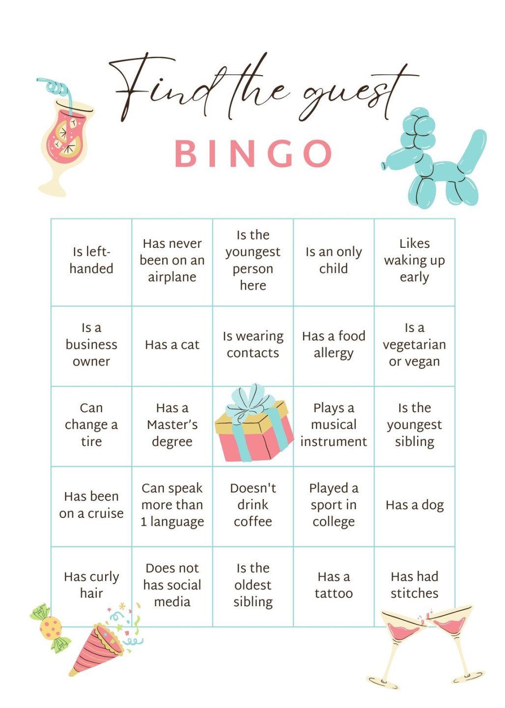Free bingo card templates to customize and print Canva Free bingo card templates to customize and print Canva