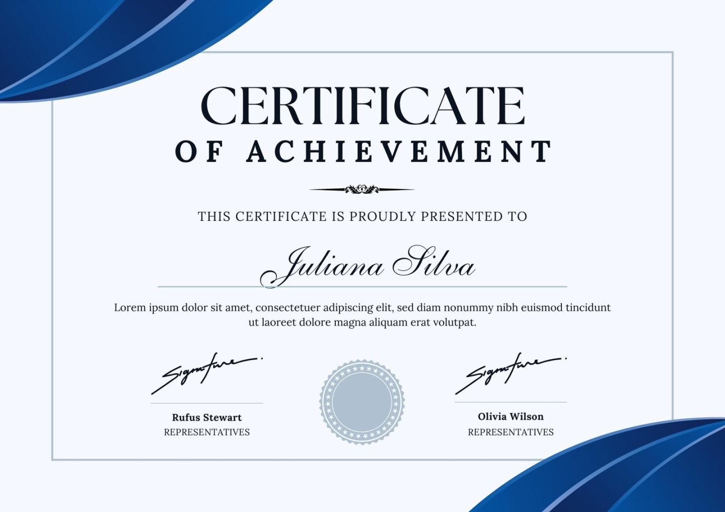 Free custom printable achievement certificate templates Canva Free custom printable achievement certificate templates Canva