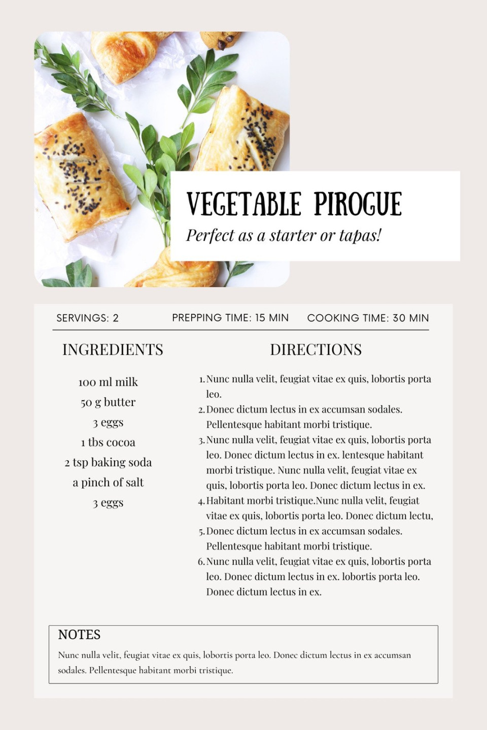 Free, custom printable recipe card templates online Canva Free, custom printable recipe card templates online Canva