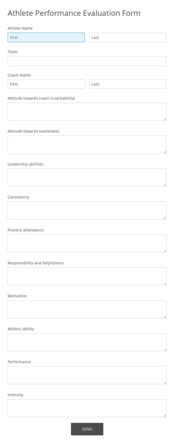 + Free Evaluation Forms + Free Evaluation Forms