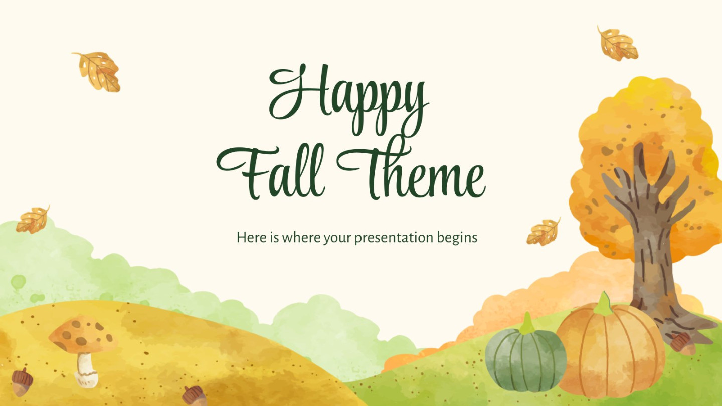Free Fall Google Slides themes and PowerPoint templates Free Fall Google Slides themes and PowerPoint templates