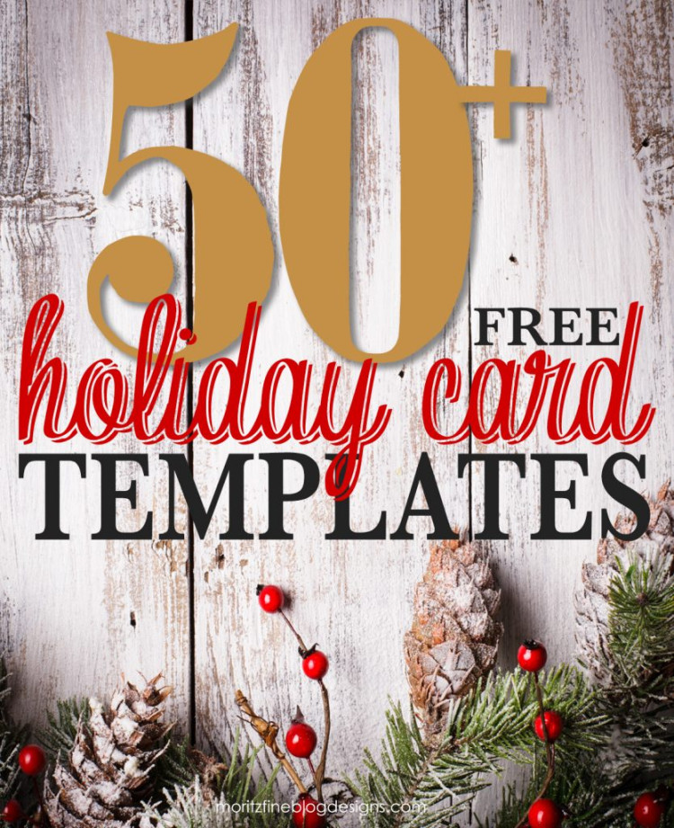 + Free Holiday Photo Card Templates + Free Holiday Photo Card Templates