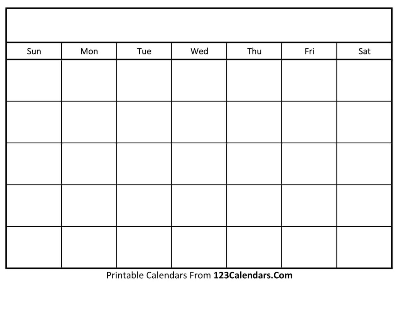 Free Printable Blank Calendar Calendars Free Printable Blank Calendar Calendars