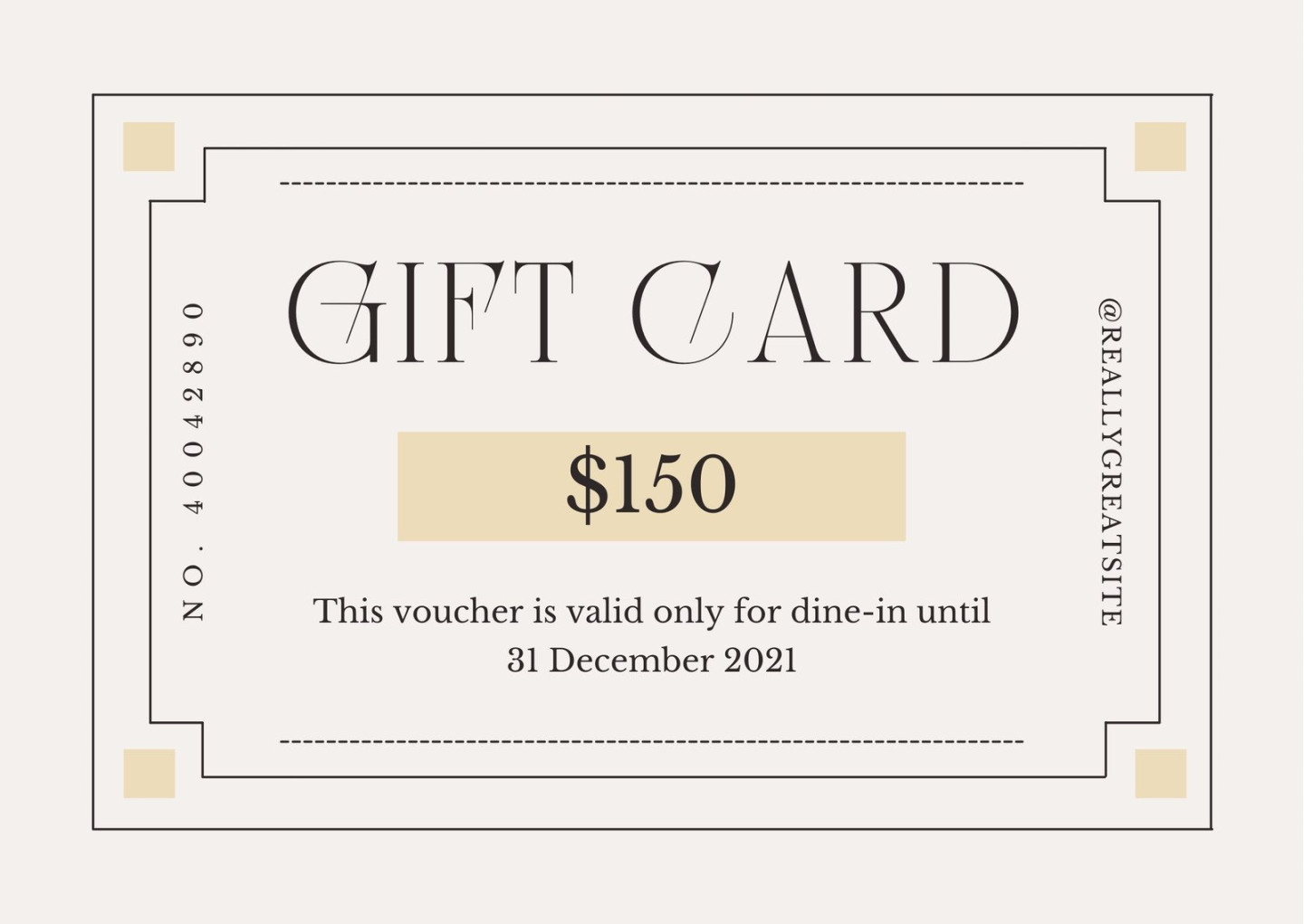 Free printable custom restaurant gift certificate templates Canva Free printable custom restaurant gift certificate templates Canva