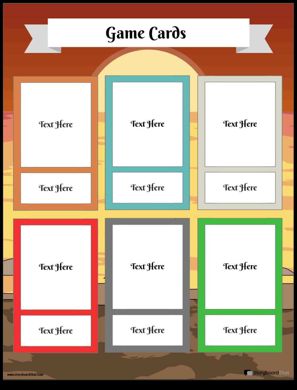 Game Card Maker — Create Playing Cards StoryboardThat Game Card Maker — Create Playing Cards StoryboardThat