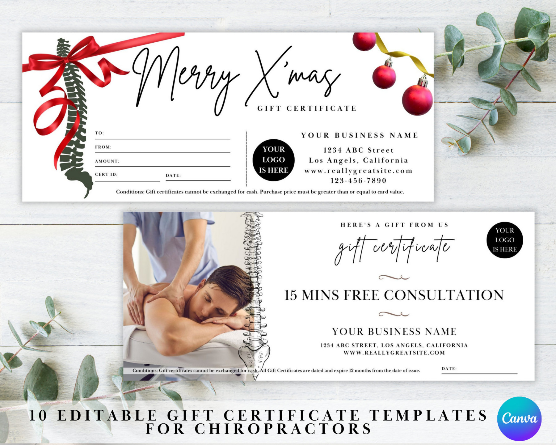 Gift Certificate Templates for Chiropractors is Perfect Gift Certificate Templates for Chiropractors is Perfect