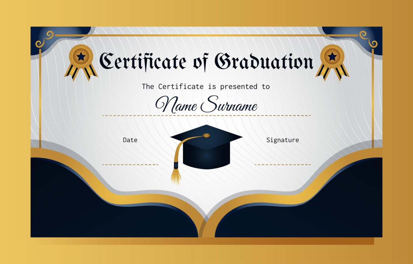 Graduation Certificate Template Vector Art, Icons, and Graphics Graduation Certificate Template Vector Art, Icons, and Graphics