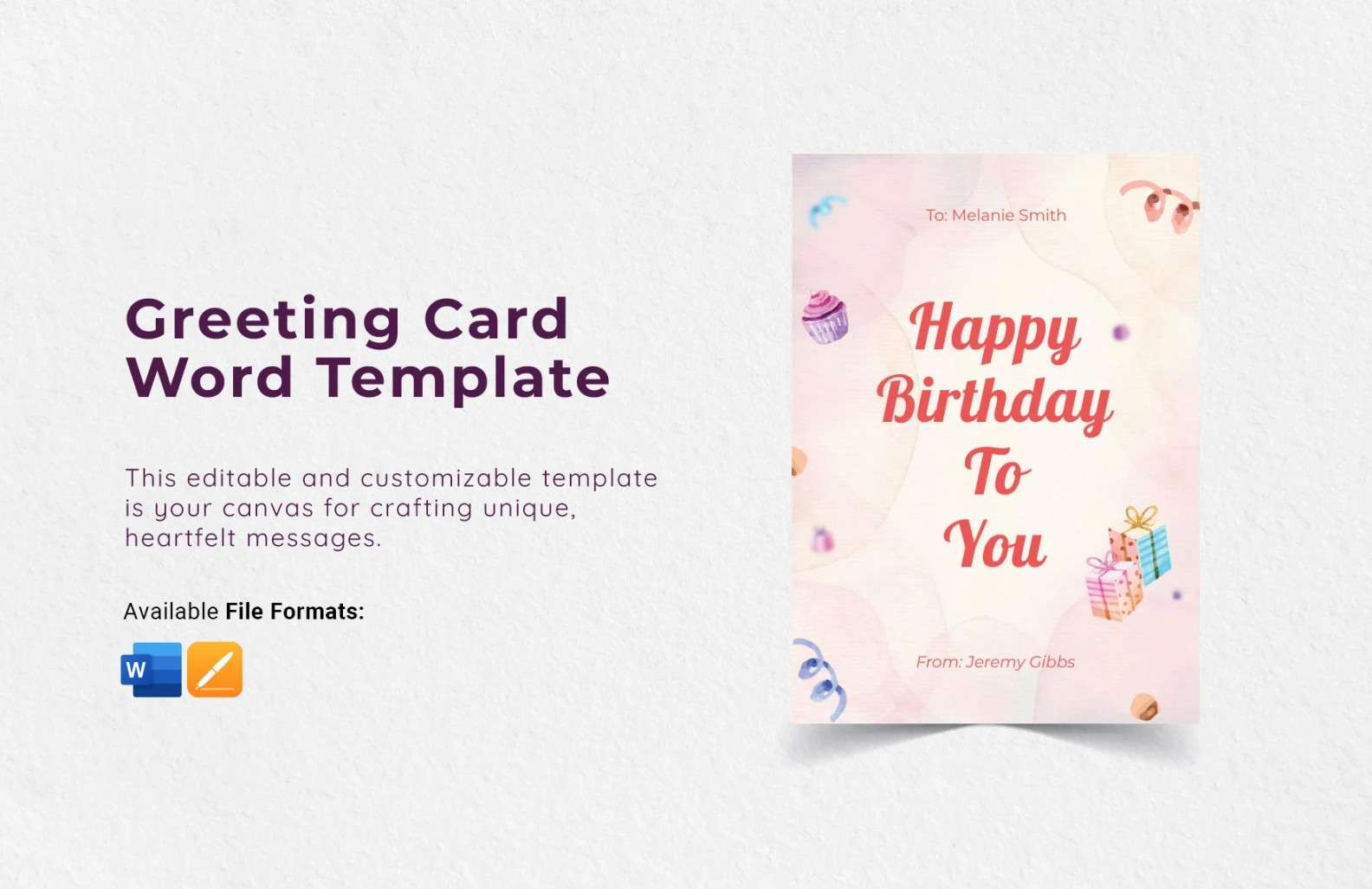 Greeting Card Templates in Word - FREE Download Template Greeting Card Templates in Word - FREE Download Template