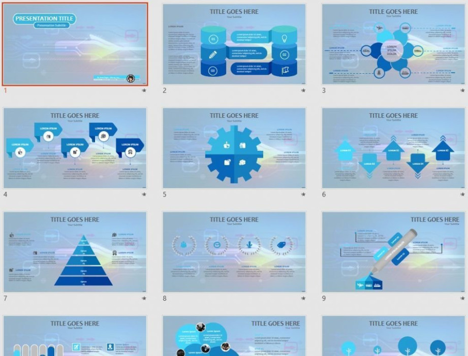 High tech PowerPoint # High tech PowerPoint #