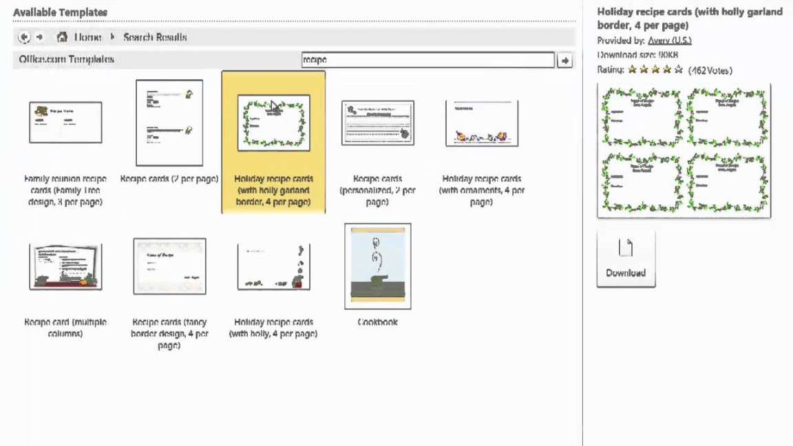 How to Make Fancy Recipe Cards Using Microsoft Word : Using MS Word How to Make Fancy Recipe Cards Using Microsoft Word : Using MS Word