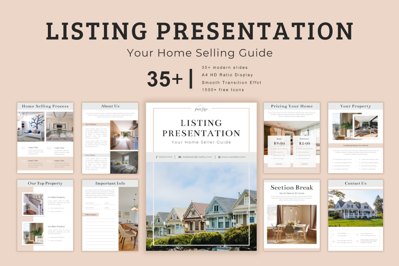 Listing Presentation Template Slidestack Listing Presentation Template Slidestack